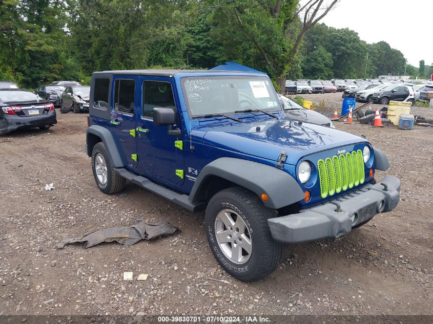 2009 Jeep Wrangler Unlimited X VIN: 1J4GA39149L744540 Lot: 39830701