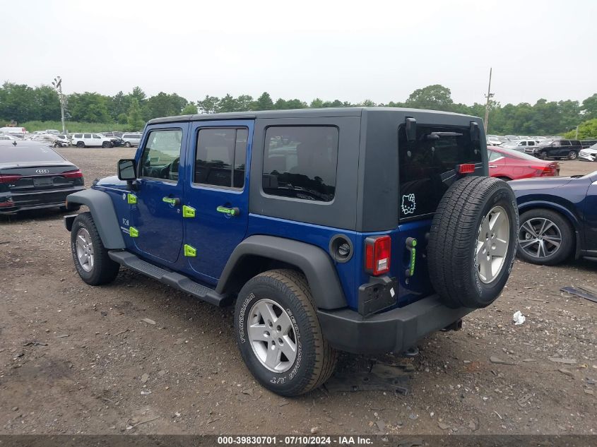 2009 Jeep Wrangler Unlimited X VIN: 1J4GA39149L744540 Lot: 39830701