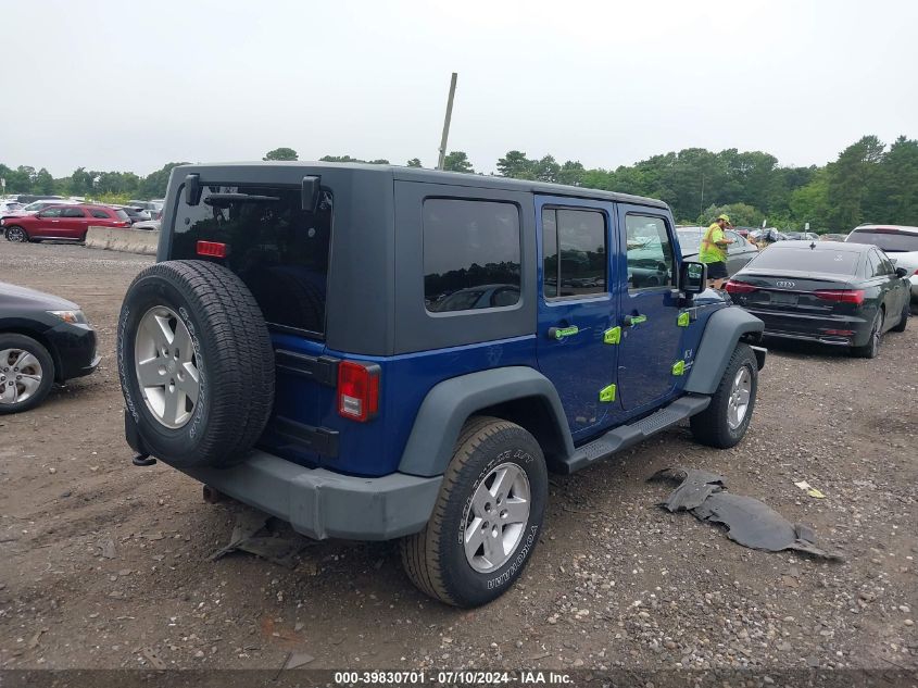 2009 Jeep Wrangler Unlimited X VIN: 1J4GA39149L744540 Lot: 39830701