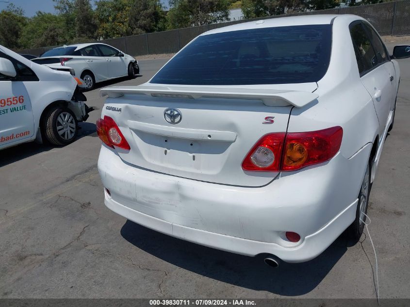 2010 Toyota Corolla S/Le/Xle VIN: 1NXBU4EE1AZ242410 Lot: 39830711