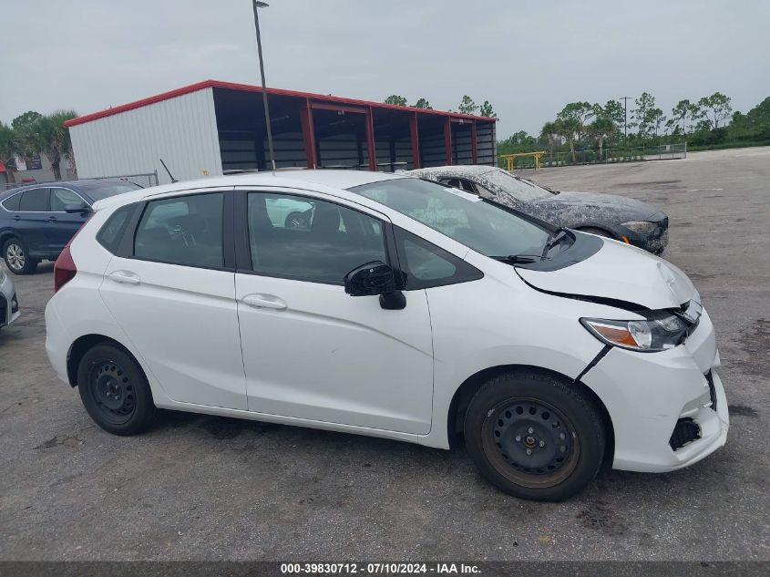 2019 Honda Fit Lx VIN: 3HGGK5H43KM742990 Lot: 39830712