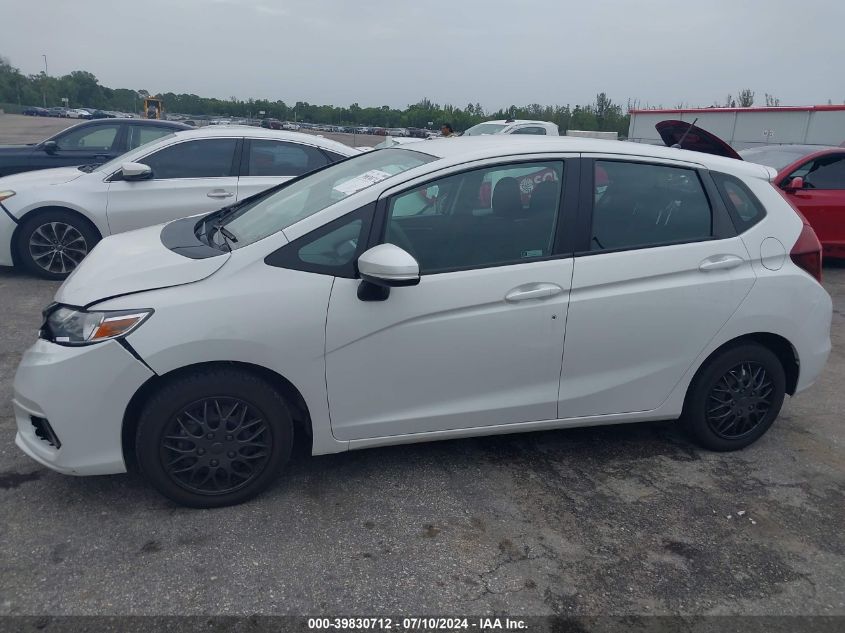 2019 Honda Fit Lx VIN: 3HGGK5H43KM742990 Lot: 39830712