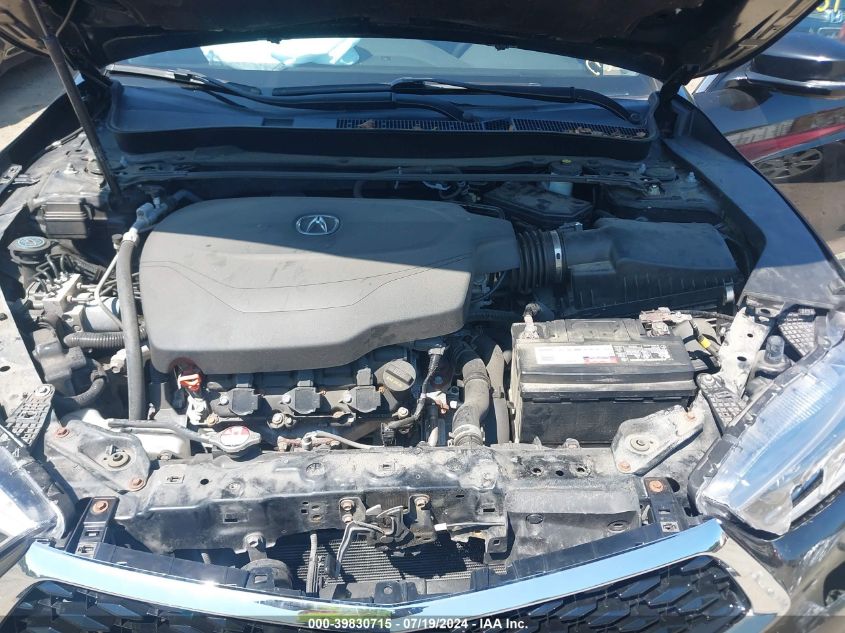 19UUB3F58JA801028 2018 Acura Tlx Tech Pkg