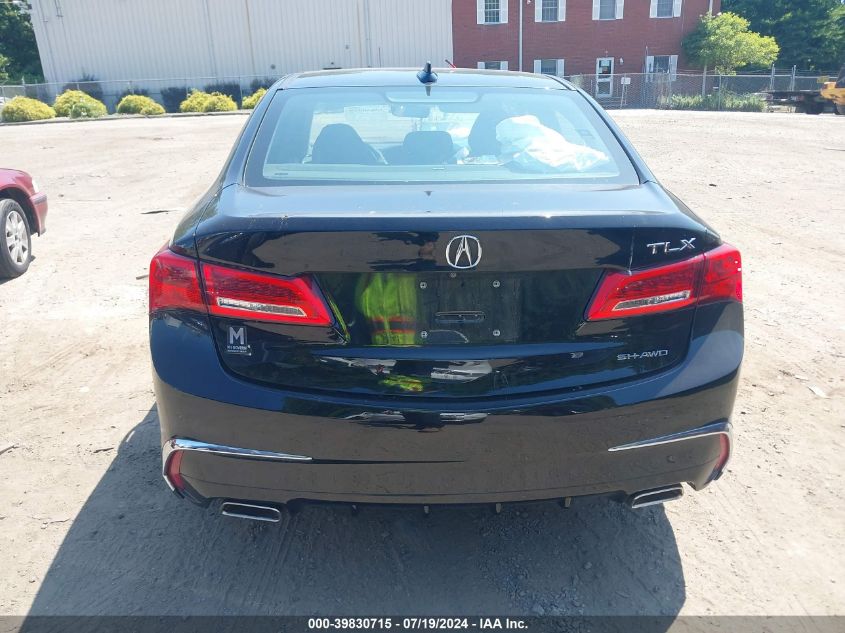 2018 Acura Tlx Tech Pkg VIN: 19UUB3F58JA801028 Lot: 39830715