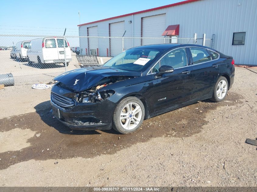 2018 Ford Fusion Hybrid Se VIN: 3FA6P0LUXJR208432 Lot: 39830717