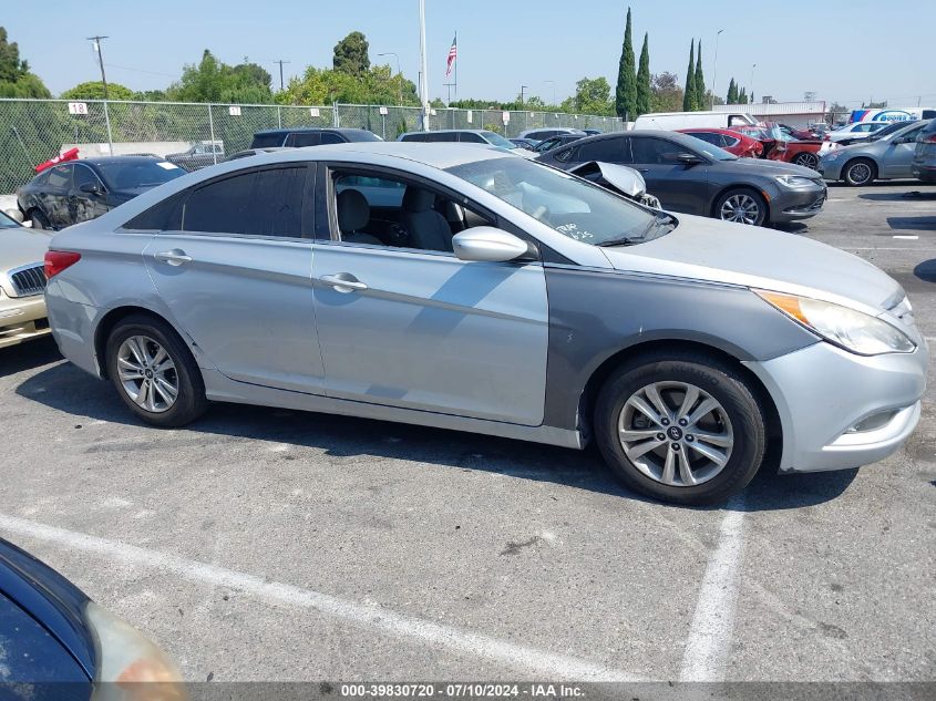 2013 Hyundai Sonata Gls VIN: 5NPEB4AC5DH648555 Lot: 39830720