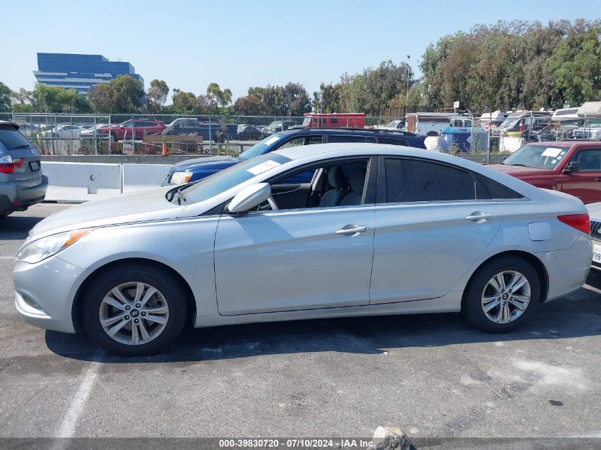 2013 Hyundai Sonata Gls VIN: 5NPEB4AC5DH648555 Lot: 39830720