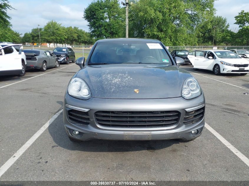 2016 Porsche Cayenne S VIN: WP1AB2A23GLA92657 Lot: 39830737