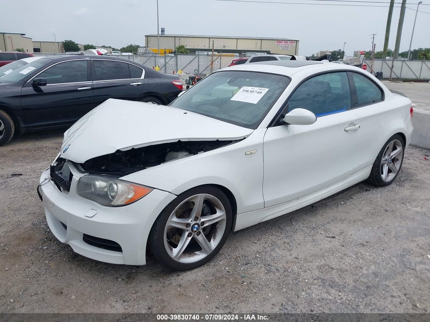 2009 BMW 135I VIN: WBAUC73549VK80639 Lot: 39830740