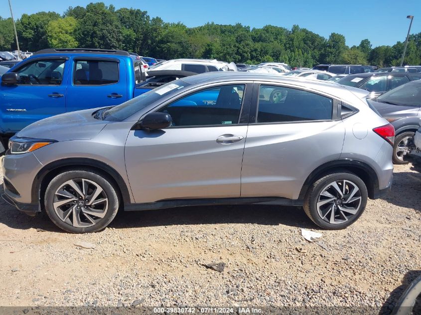 2019 Honda Hr-V Sport VIN: 3CZRU6H1XKM738281 Lot: 39830742