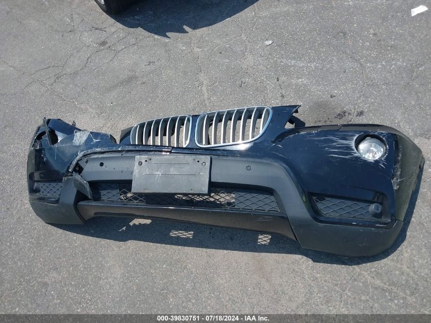 2013 BMW X3 xDrive28I VIN: 5UXWX9C53D0A22809 Lot: 39830751