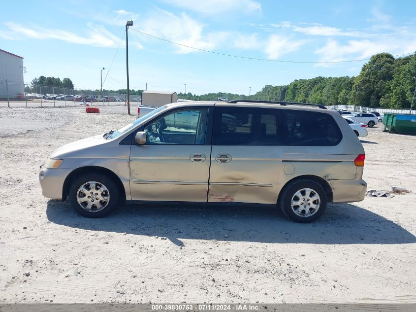 2002 Honda Odyssey Ex VIN: 2HKRL18602H588940 Lot: 39830753