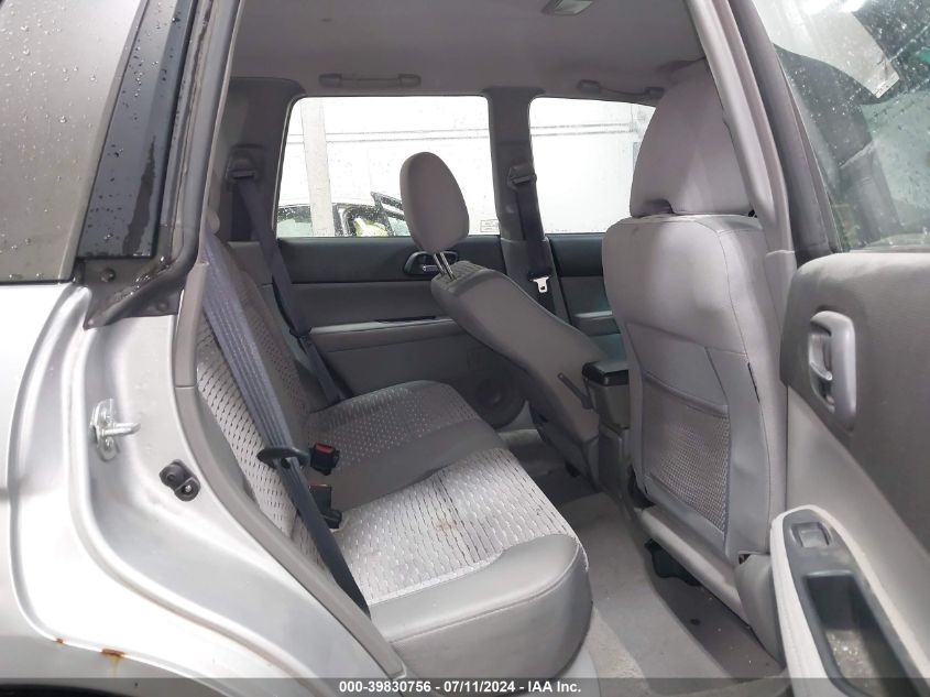 2005 Subaru Forester 2.5Xs VIN: JF1SG65675H722830 Lot: 39830756