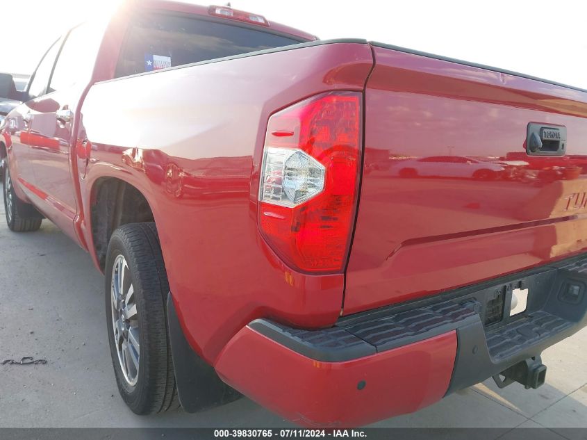 2021 Toyota Tundra 1794 Edition VIN: 5TFGY5F15MX295369 Lot: 39830765