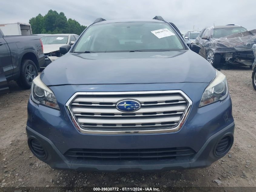 2017 Subaru Outback 2.5I VIN: 4S4BSAAC6H3360770 Lot: 39830772