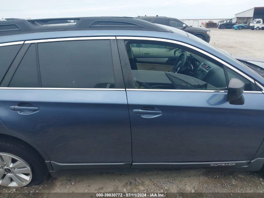 2017 Subaru Outback 2.5I VIN: 4S4BSAAC6H3360770 Lot: 39830772
