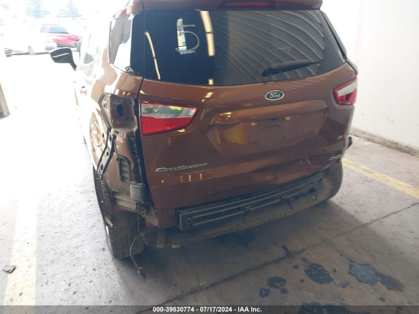 MAJ6S3GL1KC272988 2019 Ford Ecosport Se