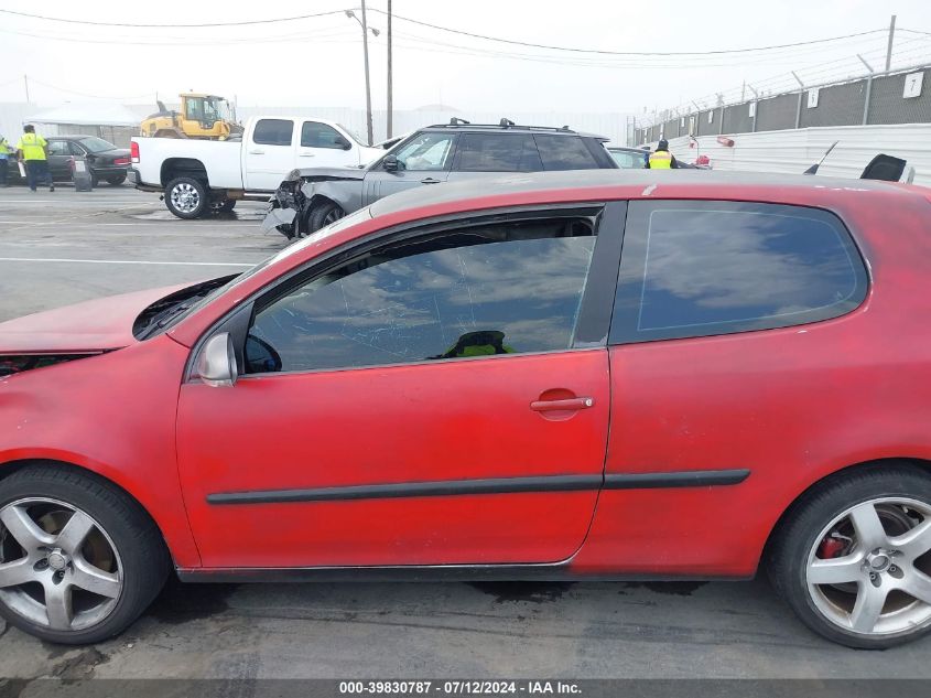 2007 Volkswagen Rabbit 2-Door VIN: WVWAS71K47W280231 Lot: 39830787