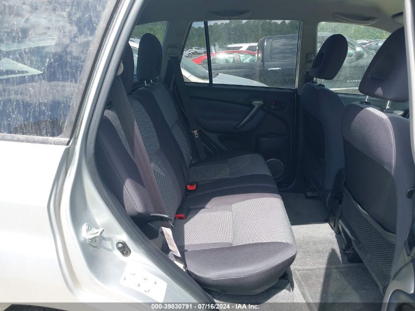 2004 Toyota Rav4 VIN: JTEHD20VX46003193 Lot: 39830791