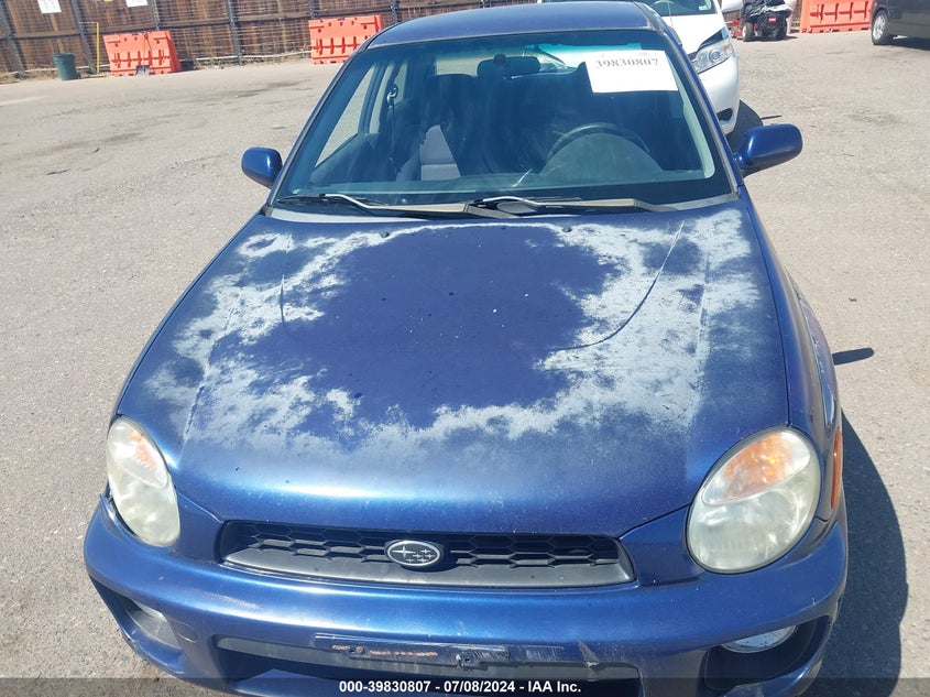 2002 Subaru Impreza 2.5Rs VIN: JF1GD67552H516467 Lot: 39830807