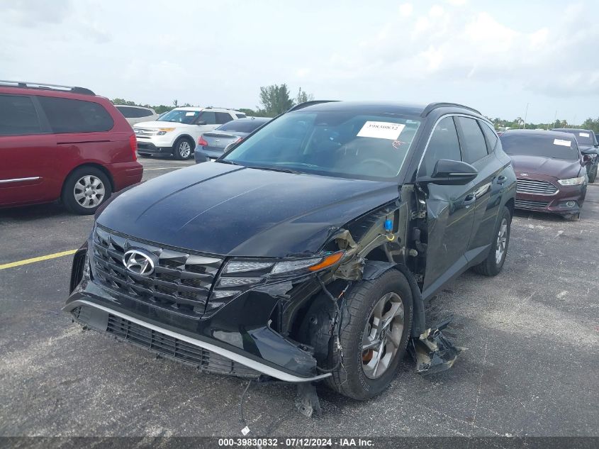 2022 Hyundai Tucson Sel VIN: 5NMJB3AE6NH028757 Lot: 39830832