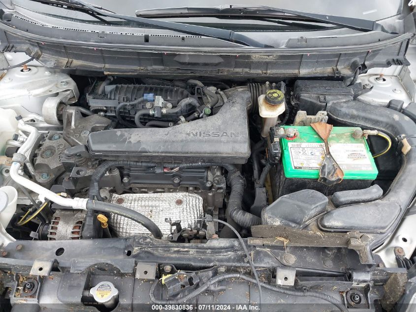 2015 Nissan Rogue Sv VIN: KNMAT2MV8FP555887 Lot: 39830836