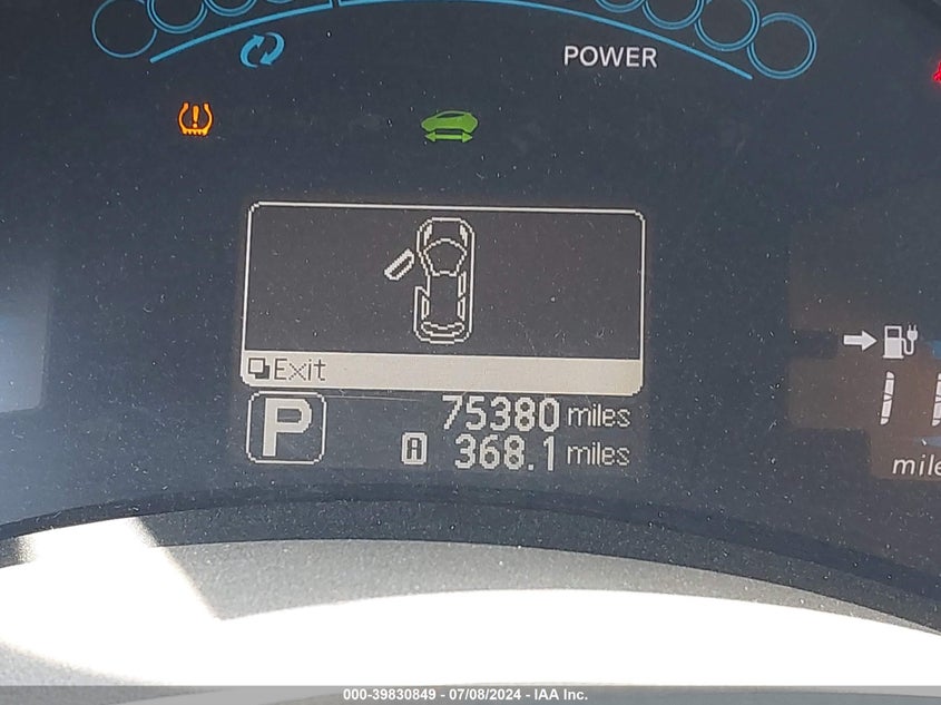 2011 Nissan Leaf Sl VIN: JN1AZ0CP5BT006299 Lot: 39830849