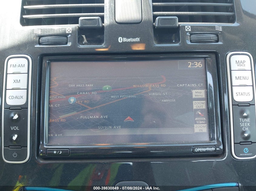 2011 Nissan Leaf Sl VIN: JN1AZ0CP5BT006299 Lot: 39830849