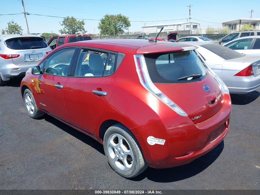 2011 Nissan Leaf Sl VIN: JN1AZ0CP5BT006299 Lot: 39830849