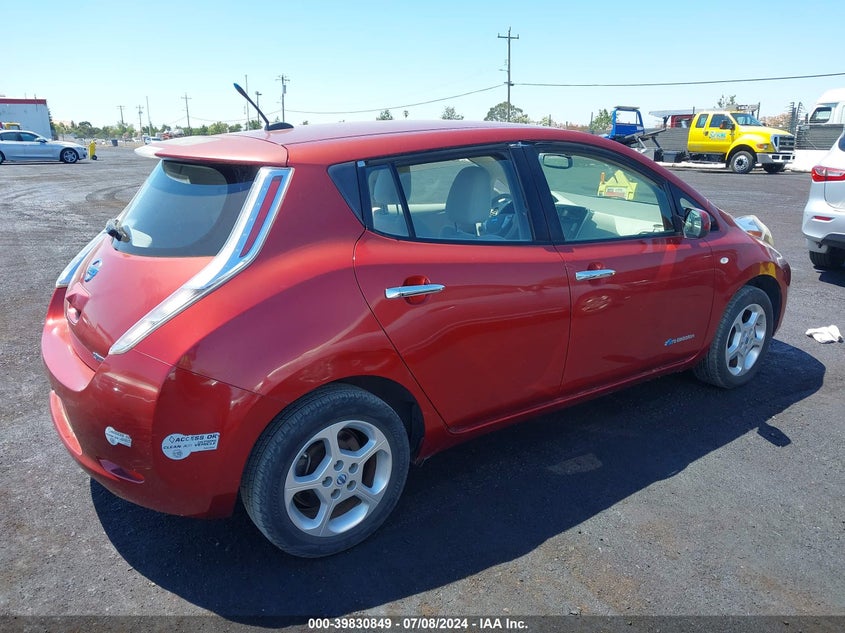 2011 Nissan Leaf Sl VIN: JN1AZ0CP5BT006299 Lot: 39830849