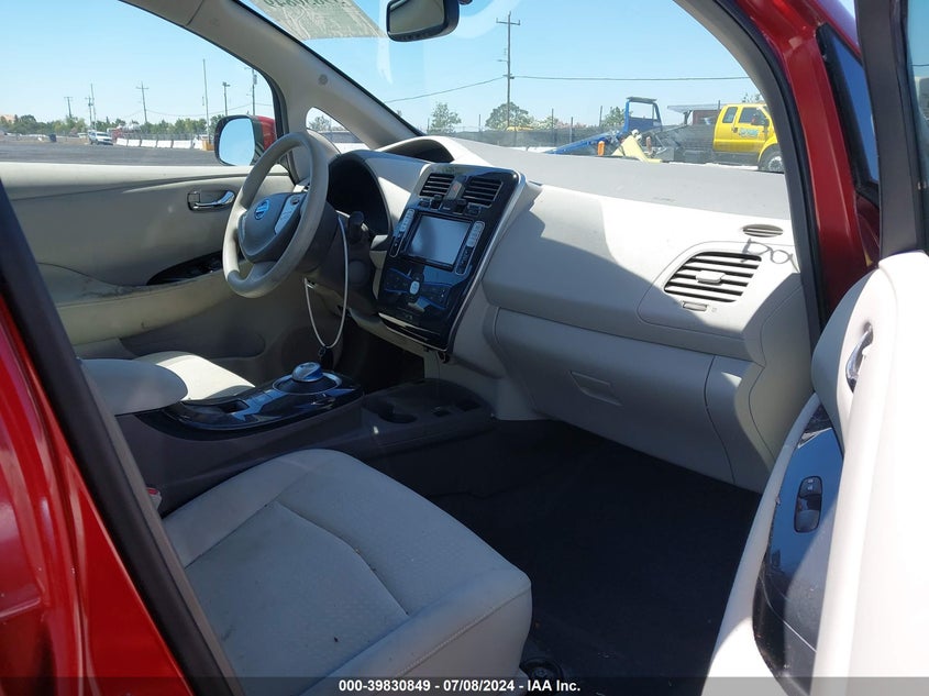 2011 Nissan Leaf Sl VIN: JN1AZ0CP5BT006299 Lot: 39830849
