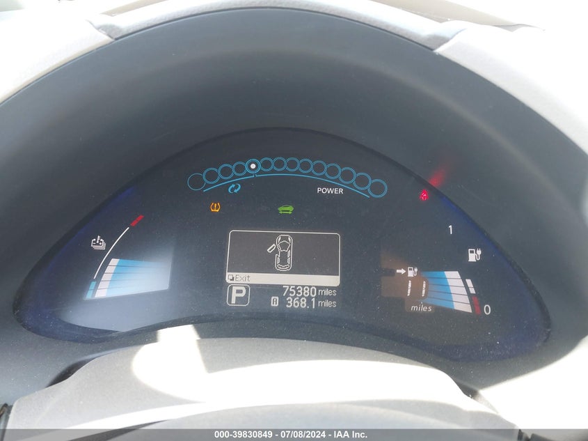 2011 Nissan Leaf Sl VIN: JN1AZ0CP5BT006299 Lot: 39830849