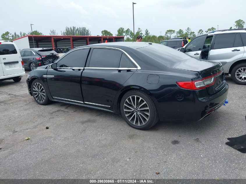 2017 Lincoln Continental Select VIN: 1LN6L9SP6H5605487 Lot: 39830865