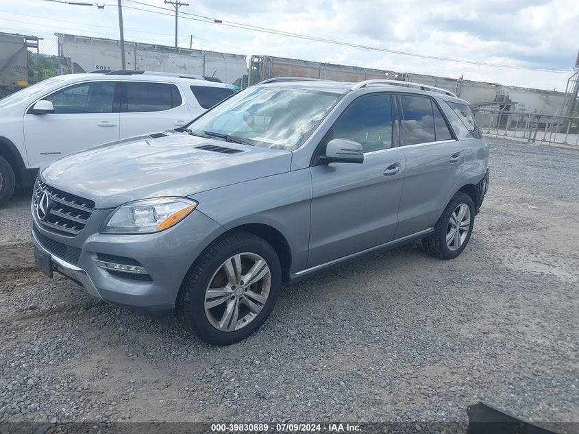 2014 Mercedes-Benz Ml 350 4Matic VIN: 4JGDA5HB9EA333666 Lot: 39830889