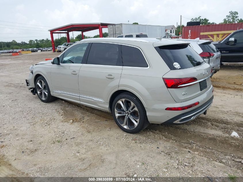 2022 Audi Q7 Prestige 55 Tfsi Quattro Tiptronic VIN: WA1VXBF72ND002201 Lot: 39830899