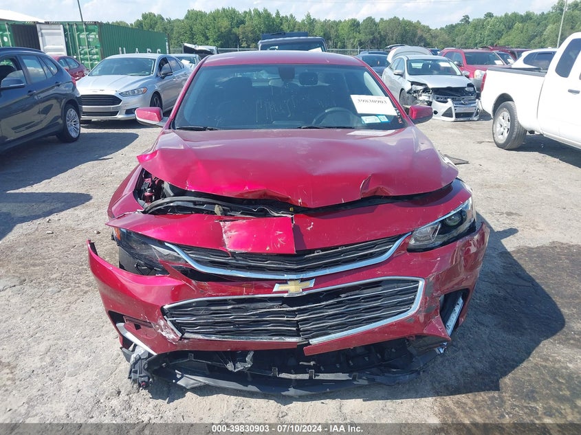 2018 Chevrolet Malibu Lt VIN: 1G1ZD5ST8JF228996 Lot: 39830903