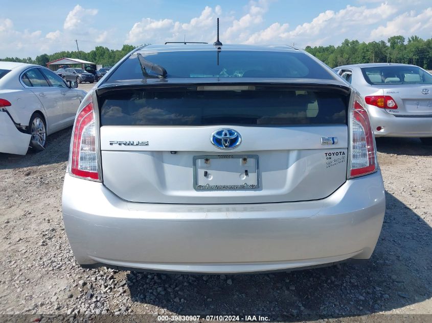 2014 Toyota Prius Three VIN: JTDKN3DU6E1788860 Lot: 39830907