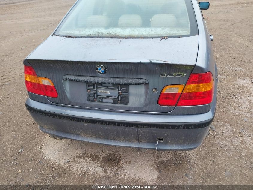 2003 BMW 325I I VIN: WBAET37433NJ33198 Lot: 39830911