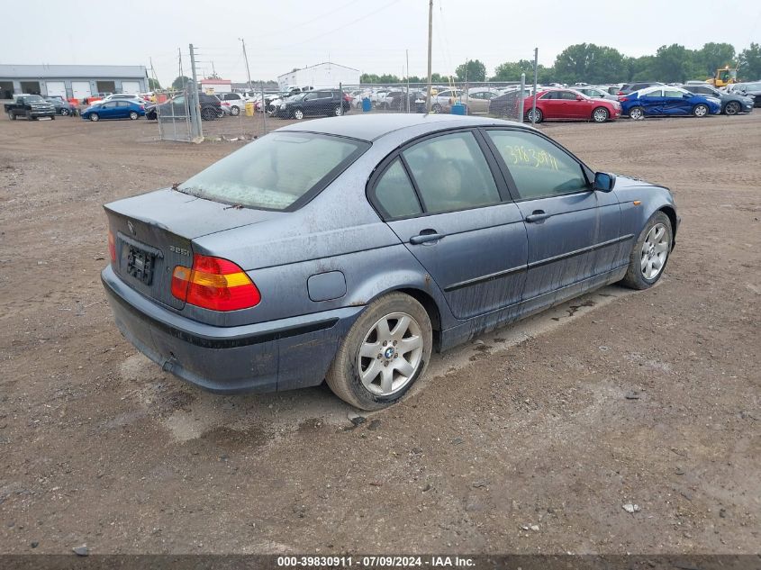 WBAET37433NJ33198 | 2003 BMW 325I