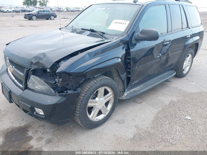 2008 Chevrolet Trailblazer Lt VIN: 1GNDT13SX82163161 Lot: 39830913