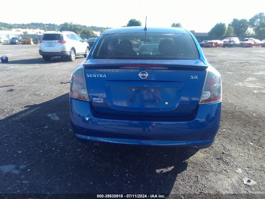 2012 Nissan Sentra 2.0 Sr VIN: 3N1AB6AP6CL635117 Lot: 39830918