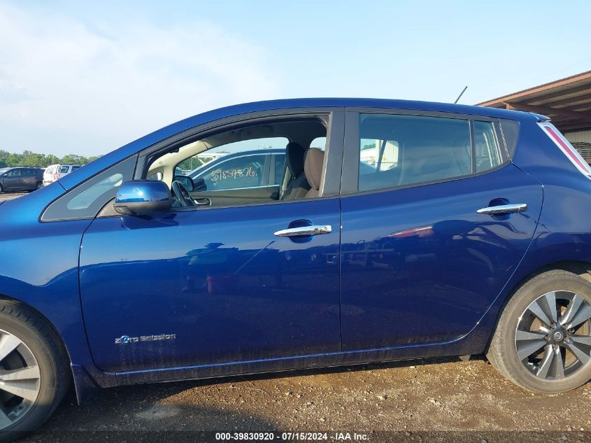 2017 Nissan Leaf Sv VIN: 1N4BZ0CP7HC300240 Lot: 39830920