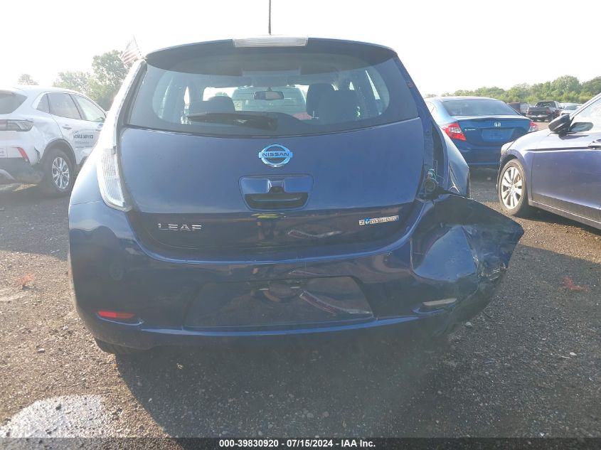 2017 Nissan Leaf Sv VIN: 1N4BZ0CP7HC300240 Lot: 39830920