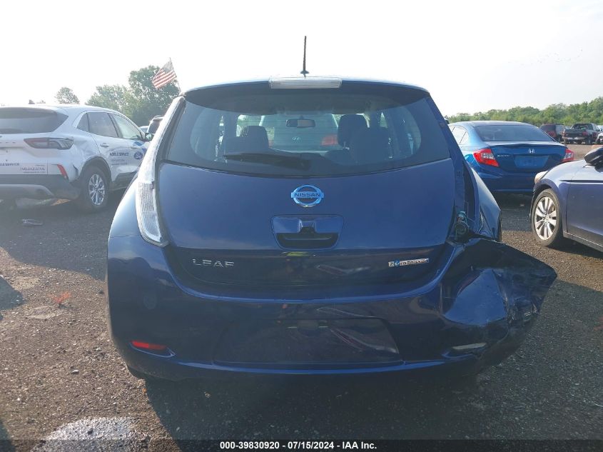 2017 Nissan Leaf Sv VIN: 1N4BZ0CP7HC300240 Lot: 39830920