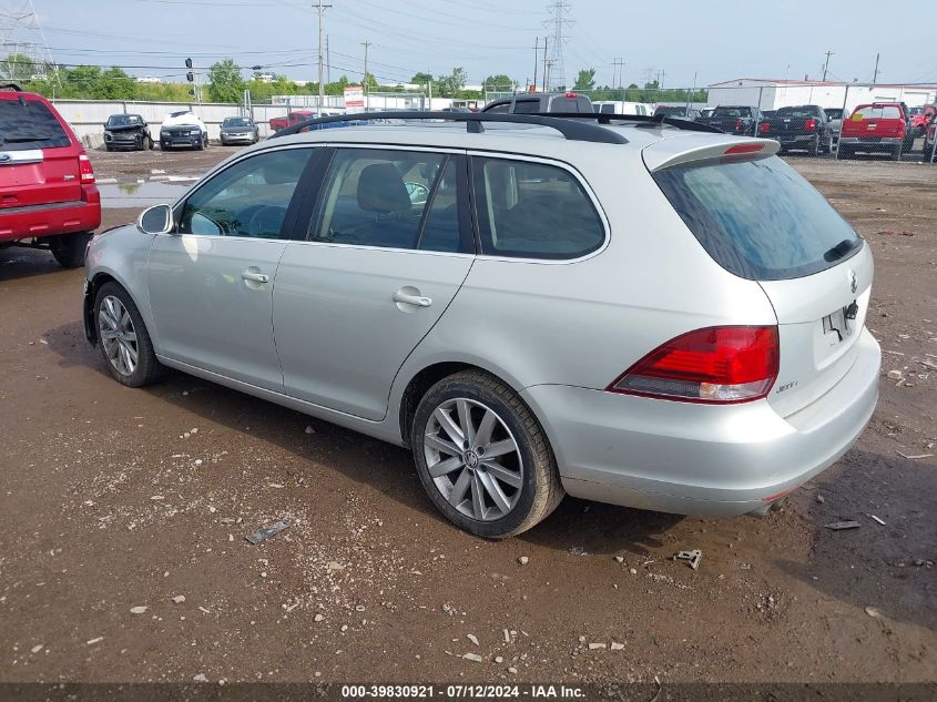 2011 Volkswagen Jetta Sportwagen 2.0L Tdi VIN: 3VWPL7AJXBM716049 Lot: 39830921