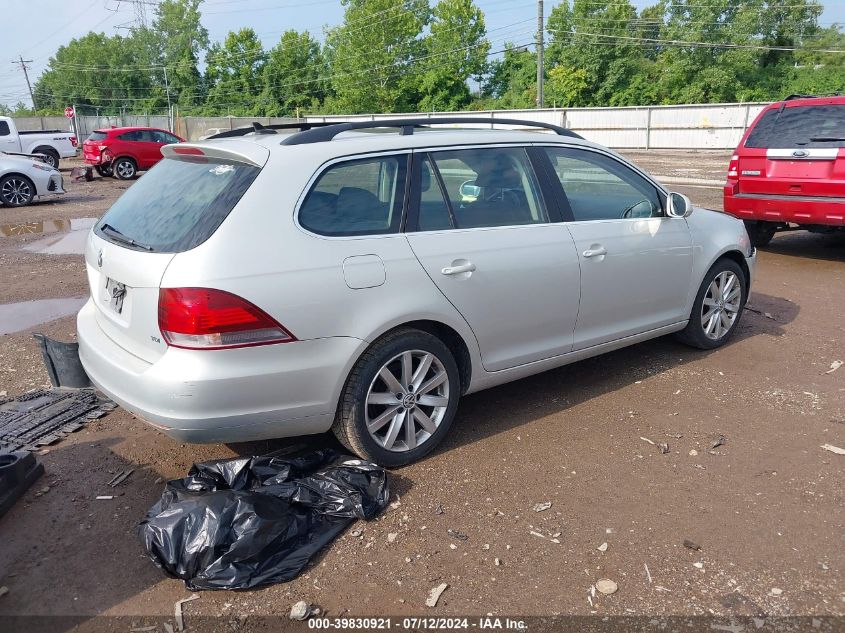 2011 Volkswagen Jetta Sportwagen 2.0L Tdi VIN: 3VWPL7AJXBM716049 Lot: 39830921