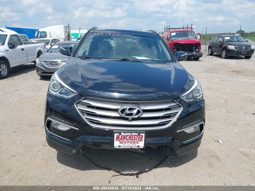 2017 Hyundai Santa Fe Sport 2.4L VIN: 5XYZUDLB4HG458243 Lot: 39830934