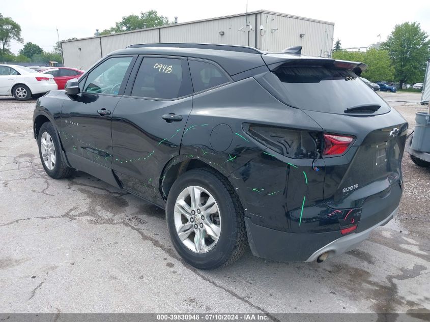 2020 Chevrolet Blazer Fwd 1Lt VIN: 3GNKBBRA8LS668434 Lot: 39830948