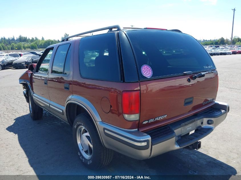 1998 Chevrolet Blazer Lt VIN: 1GNDT13W0W2106547 Lot: 39830957