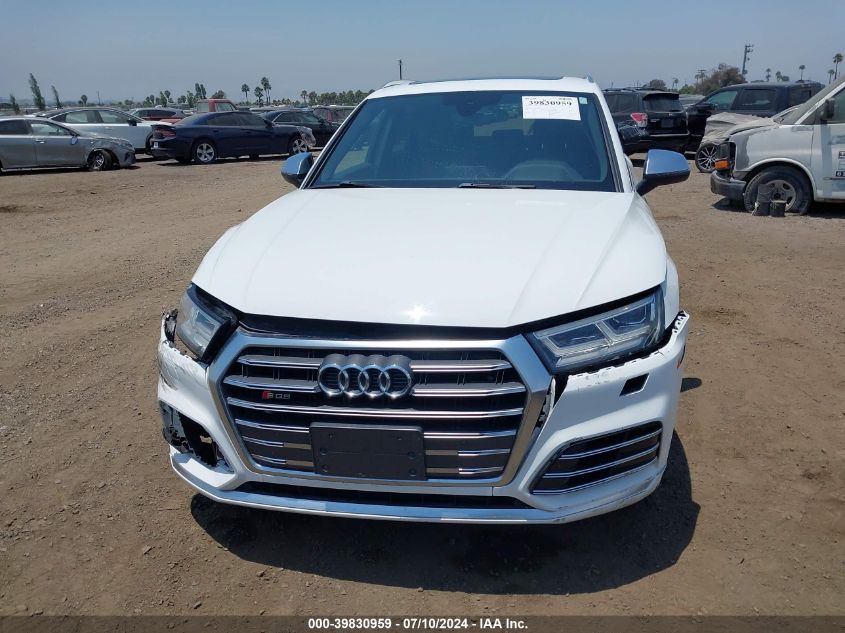 2018 Audi Sq5 3.0T Premium Plus VIN: WA1A4AFYXJ2044969 Lot: 39830959